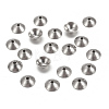 Tarnish Resistant 304 Stainless Steel Bead Caps X-STAS-I019-4mm-1