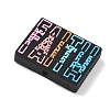 Inspirational Silicone Beads SL-CBAF318-C04-2