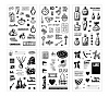 Black and White Series Picture Stickers STIC-Q005-03C-1