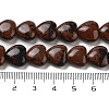 Natural Mahogany Obsidian Beads Strands G-B022-25C-5