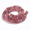 Natural Strawberry Quartz Beads Strands G-G841-B04-2