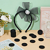 20Pcs Felt Hair Band Pads DIY-BC0015-58A-4