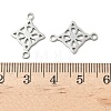 304 Stainless Steel Viking Knot Connector Charms X-STAS-G361-03P-3