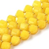Natural Quartz Dyed Beads Strands G-U023-A02-05-2
