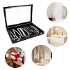 Wood Coverd with PU Leather Necklaces Display Cases AJEW-WH20054-340A-7
