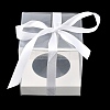 Transparent PET Cupcake Packing Boxes with Paper Base PL-CBA0AB9-01D-1