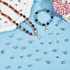 200Pcs 10 Styles Tibetan Style Alloy Tube Bails TIBE-PA0001-20-4