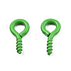 Spray Painted Iron Screw Eye Pin Peg Bails IFIN-N010-002B-06-3