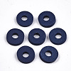 Handmade Polymer Clay Beads X-CLAY-Q251-6.0mm-47-2