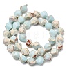 Synthetic Shoushan Stone Beads Strands G-Z119-A01-03B-4