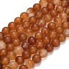 Natural Carnelian Beads Strands G-L642-G01-6mm-2