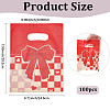 100Pcs Bowknot Printed Eco-Friendly Reusable Bags ABAG-SP0001-61A-D-2