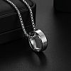 Easter 201 Stainless Steel Egraved Bible Ring Pendant Necklaces FS-WG704A1-01-1