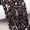 Natural Garnet Beads Strands G-B161-B11-1