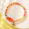 Porcelain Fish & Starfish Charms Bracelet CM3772-4