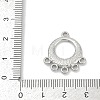 304 Stainless Steel Chandelier Component Links STAS-Q350-14P-3
