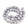Natural Cultured Freshwater Pearl Beads Strands PEAR-N014-08L-3