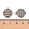 Alloy Enamel Pendants PALLOY-N176-90KCG-3