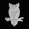 Owl on the Branch DIY Silicone Molds LS-AJEW-D052-05-4