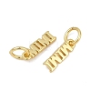 Brass Charms KK-S527-02G-A-2
