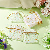 30Pcs Gold Stamping Moon Star Organza Drawstring Gift Bags ABAG-TA0002-21A-6