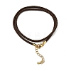 Nylon Milan Cord Necklace Making MAK-M028-01G-10-2