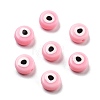 Opaque Printed Acrylic Beads OACR-G038-04D-1