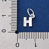 925 Sterling Silver Letter Charms LS-STER-C012-01S-H-3
