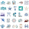 50Pcs PVC Waterproof Stickers PW-WGE304E-01-2