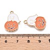 Halloween Theme Rack Plating Alloy Enamel Pendants ENAM-N056-358A-3