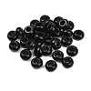 Natural Silver Obsidian European Beads G-G740-14x8mm-44-1
