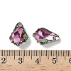 AB Color Plated Electroplate Glass Pendants EGLA-O003-06C-13-3