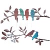 Iron Laser Cut Metal Wall Art Decor HJEW-WH0042-39-1