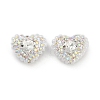 Polymer Clay Glass Rhinestone Beads CLAY-NH0001-13E-1