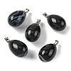 Natural Moss Agate Pendants GG-K002-08A-22-1