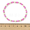 6Pcs Dyed Natural Freshwater Shell & Glass Pearl & Seed Beads Stretch Bracelets Set for Women BJEW-MZ00347-5
