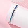 Natural Apatite & Kyanite & Sunstone & Rose Quartz & Non-magnetic Synthetic Hematite Beaded Bracelets for Women BJEW-JB14094-02-2