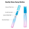 8ml Rainbow Glass Spray Bottles MRMJ-BC0002-35-6