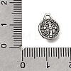 Religion Tibetan Style Alloy Charms FIND-Z128-05AS-3