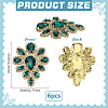 Teardrop Shape Hotfix Rhinestone DIY-FG0010-13B-2
