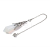 Opalite Pointed Dowsing Pendulum Big Pendants G-H285-06P-A26-4