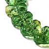 Transparent Glass Beads Strands GLAA-E049-01A-4