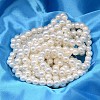 AB Color Plated Shell Pearl Round Bead Strands BSHE-L011-14mm-C001-2