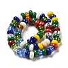 Handmade Lampwork Beads Strands LAMP-G156-20-4