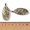 Natural Dalmatian Jasper Pendants GG-CBACB71-01P-09-3