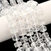 Natural Quartz Crystal Beads Strands G-G453-G03-7x12mm-1