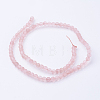 Watermelon Stone Glass Bead Strands G-G735-44F-4mm-2