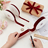 3 Rolls 3 Styles Single Face Velvet Ribbon OCOR-PH0002-87B-3