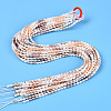Three Color Natural Cultured Freshwater Pearl Beads Strands PEAR-N012-02C-01-3