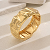 Luxurious Geometric Irregular Zinc Alloy Hinged Bangles for Women OU8852-2-2